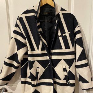 Zara Printed Coat